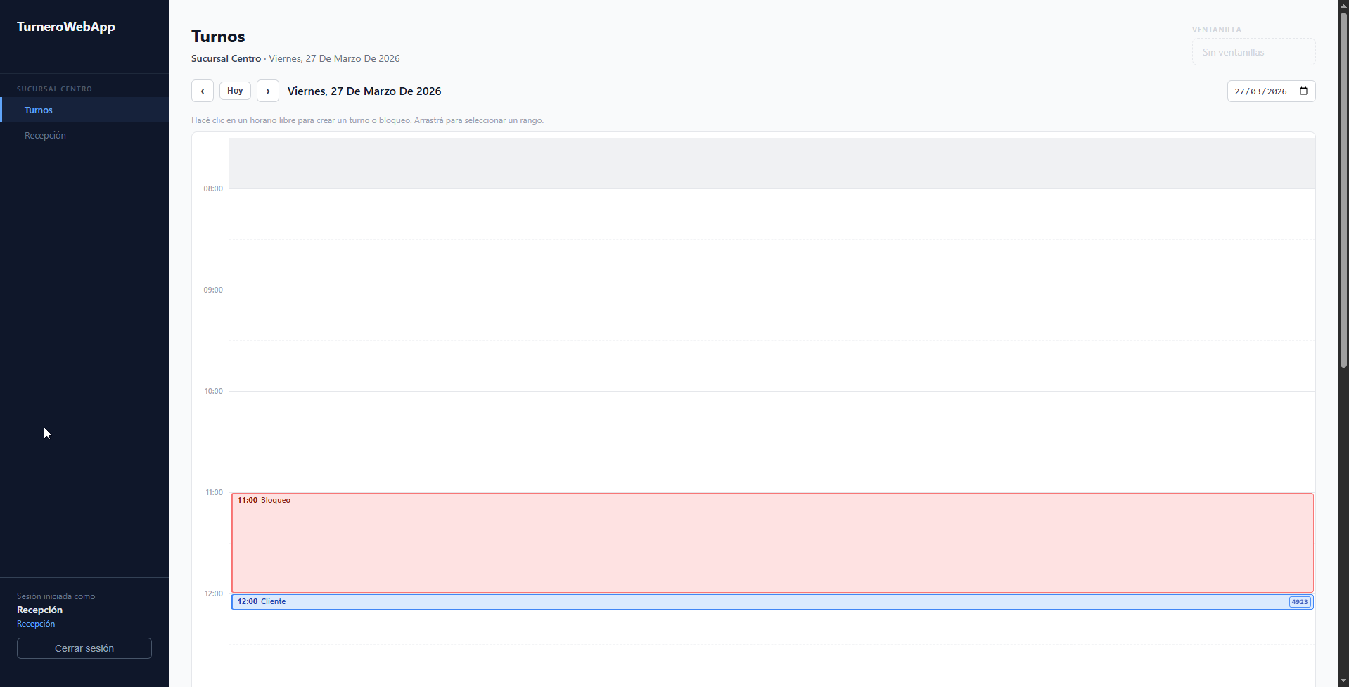 Screenshot 14 de TurnosWeb